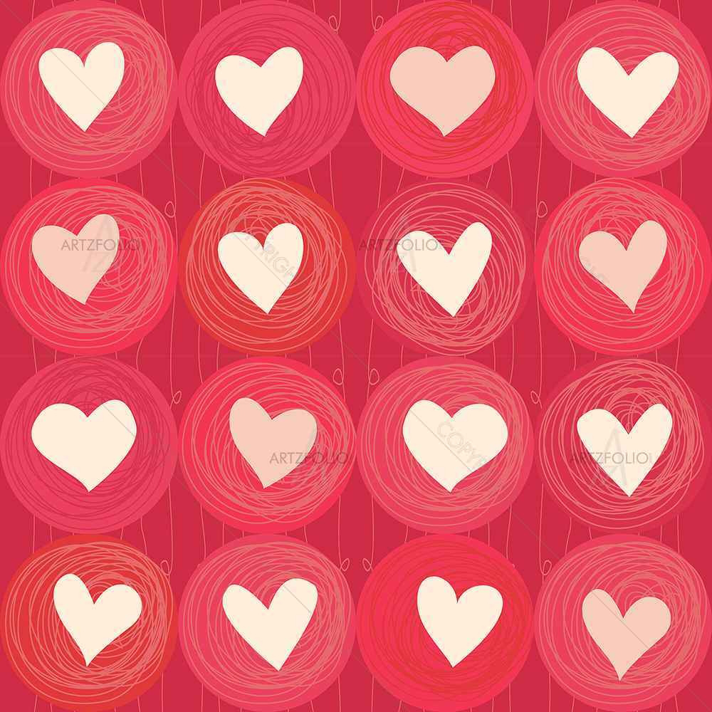 Hearts — custom-size art design 5007247