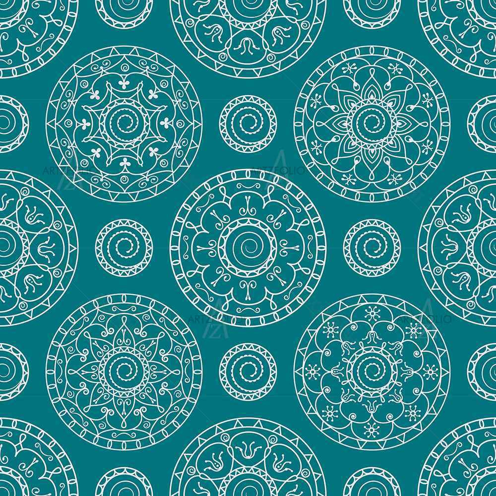 Blue Blue — custom-size art design 5007263