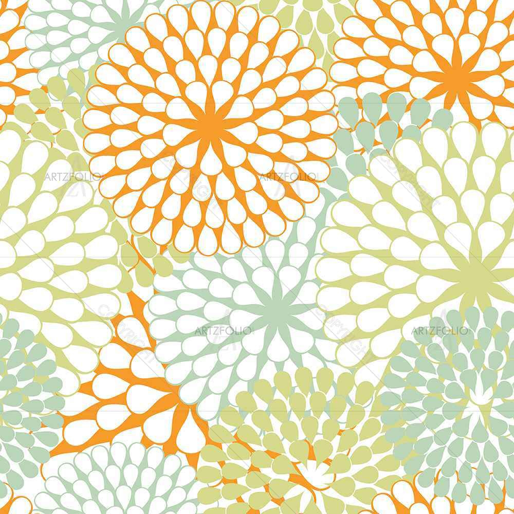 Floral Texture D1 — custom-size art design 5007266