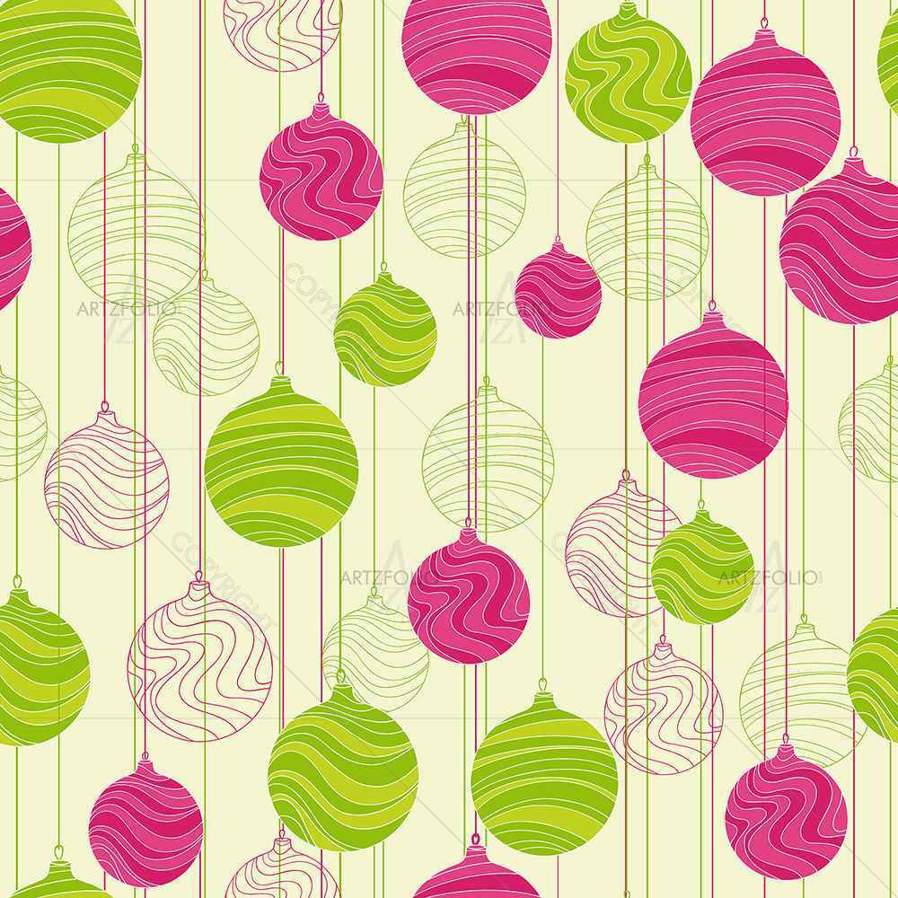 Christmas Balls — custom-size art design 5007271