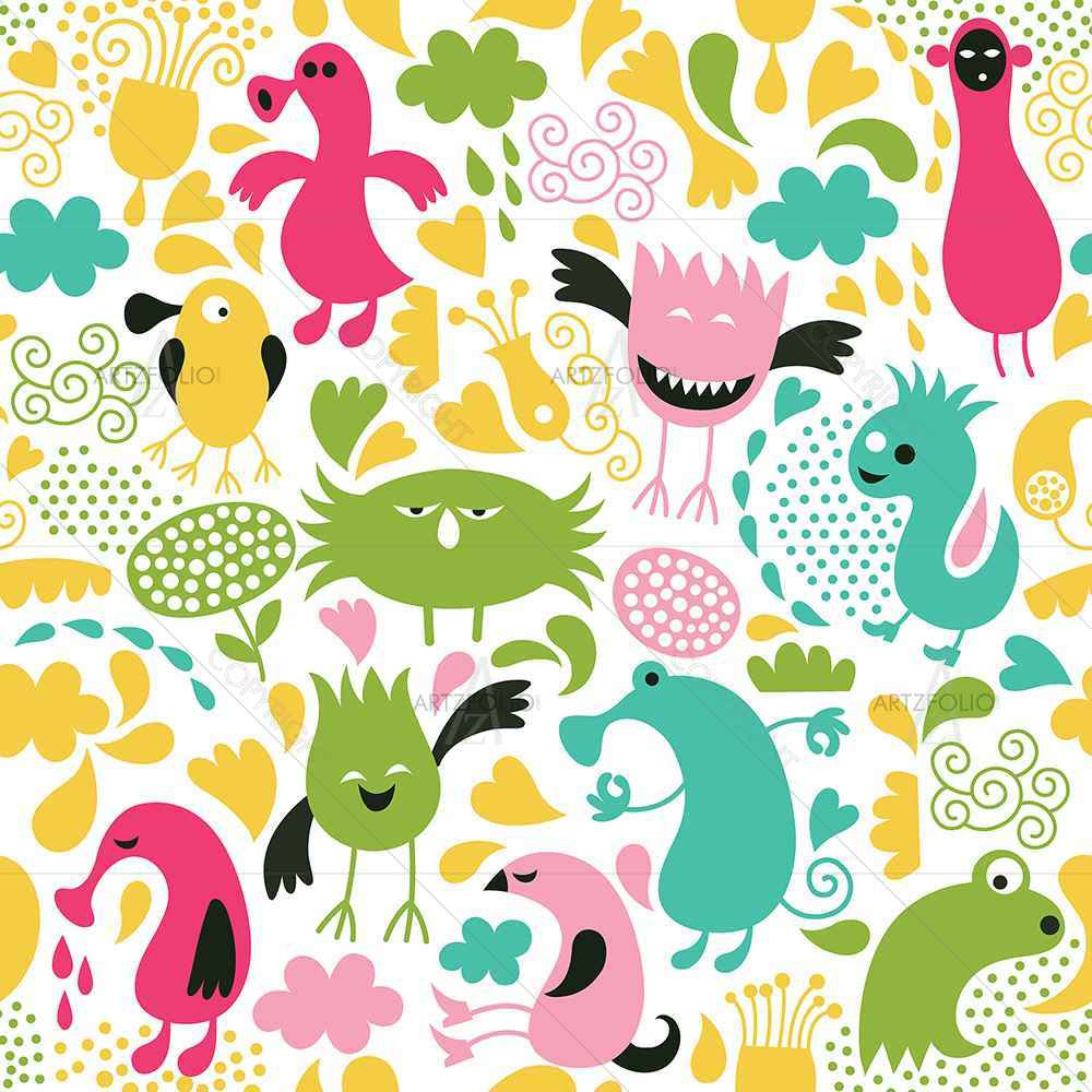 Monsters — custom-size art design 5007282