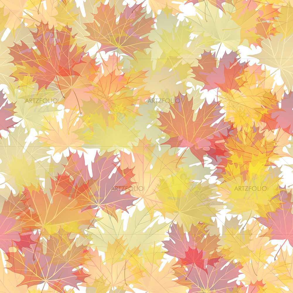 Autumn Leaves D2 — custom-size art design 5007285