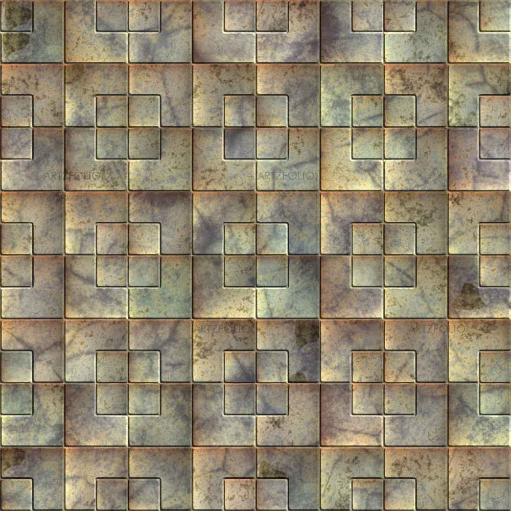 Tiled Art D2 — custom-size art design 5007286
