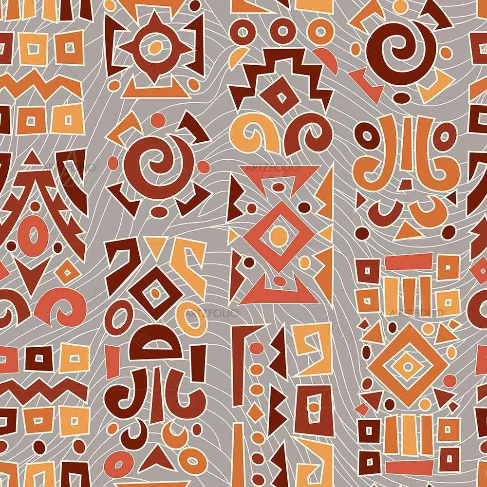 Ethnic Africa — Botanical custom art by ArtzFolio