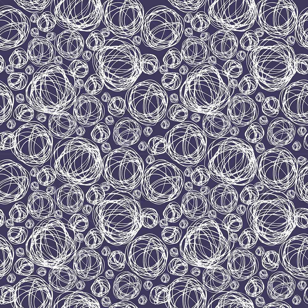 Doodle Circles D1 — Abstract custom art by ArtzFolio