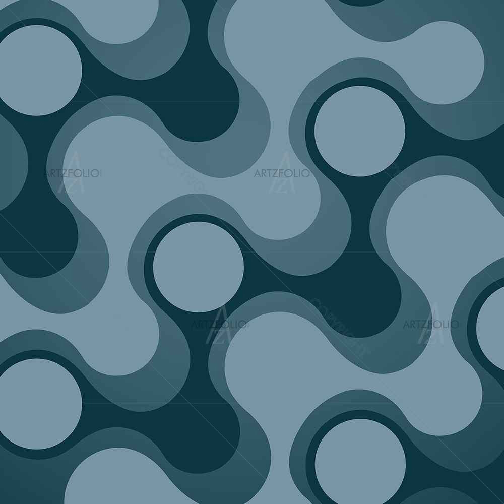 Abstract Retro D3 — Abstract custom art by ArtzFolio