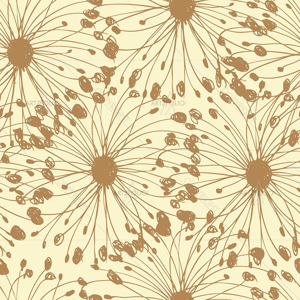 Sketchy Circles — custom-size art design 5007319
