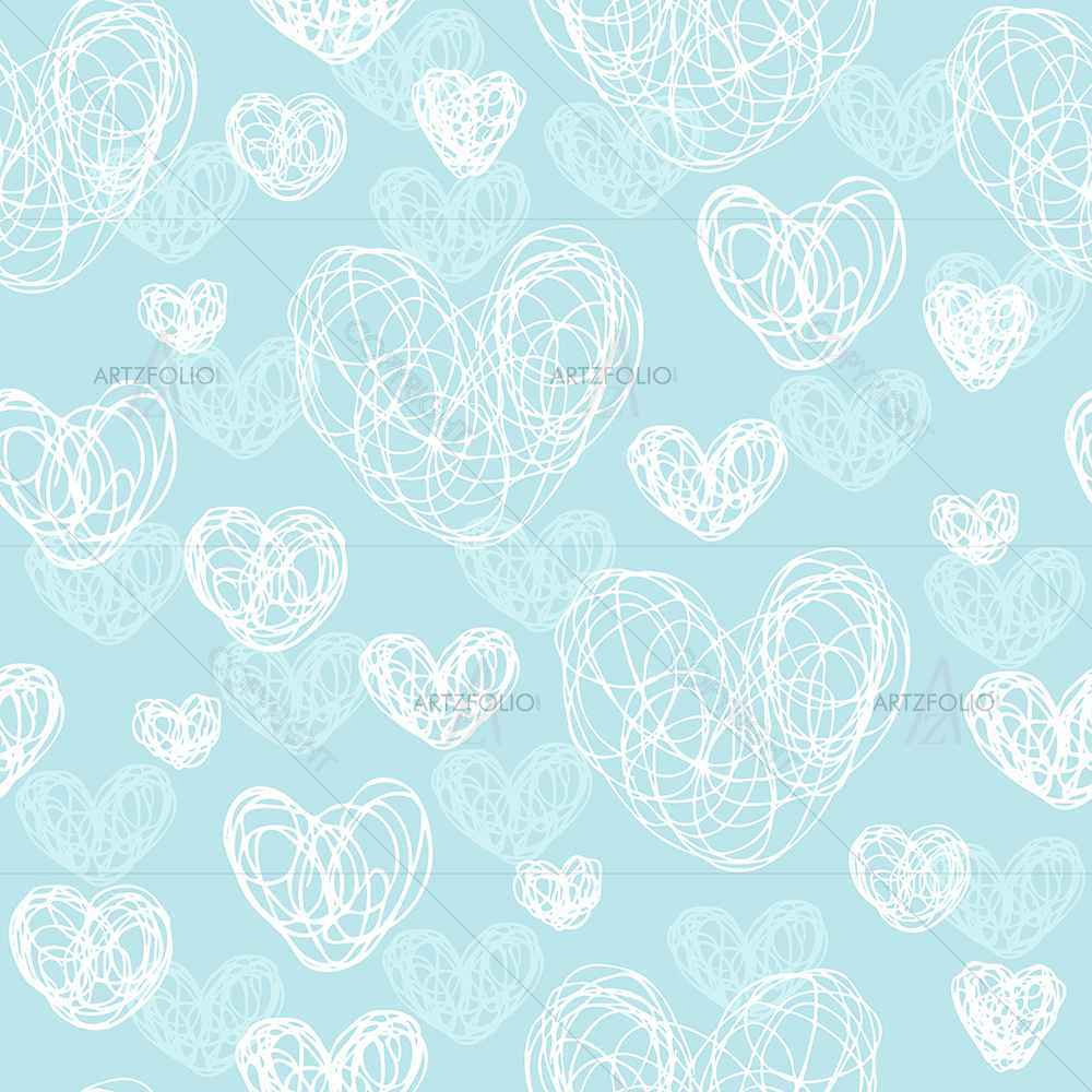Romantic Doodle — Abstract custom art by ArtzFolio