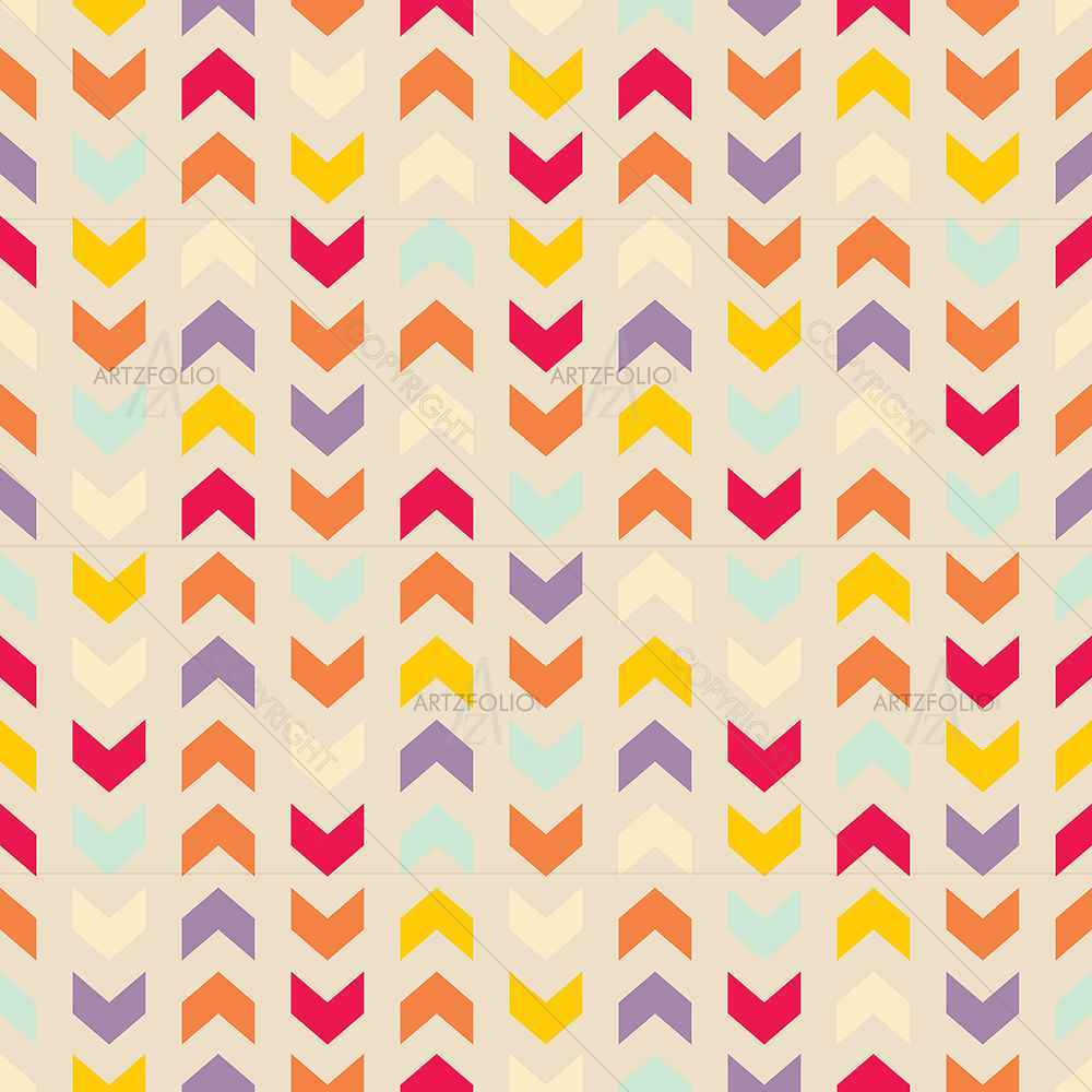 Zigzag Stripes — custom-size art design 5007329