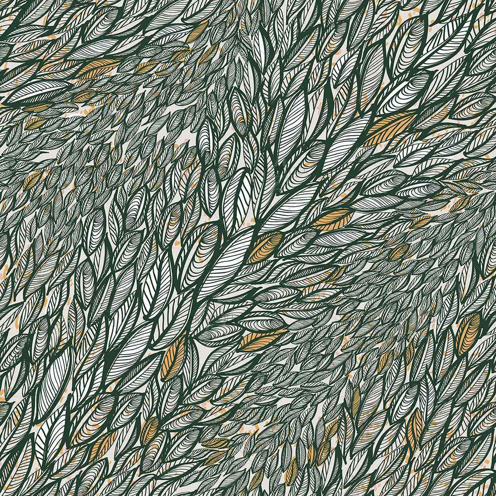 Flying Leaves D3 — Botanical custom art by ArtzFolio
