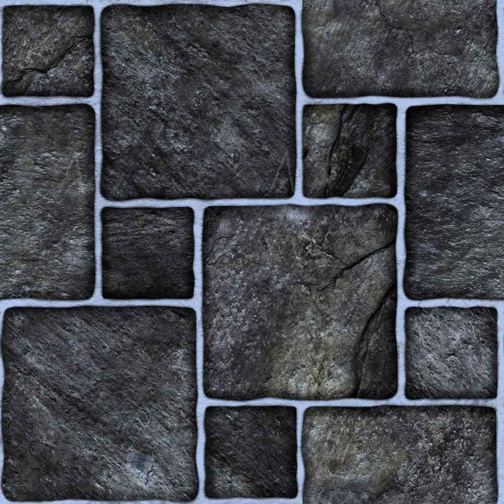 Black Mosaic — custom-size art design 5007351