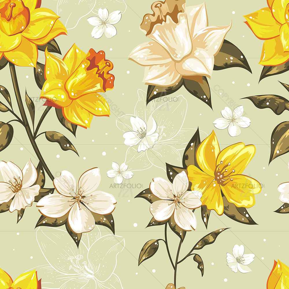 Dotted Lineart — Botanical custom art by ArtzFolio