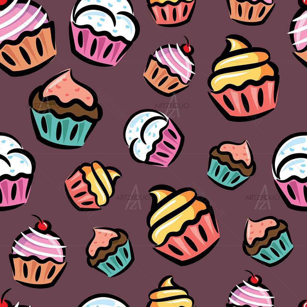 Cupcake D3 — custom-size art design 5007355