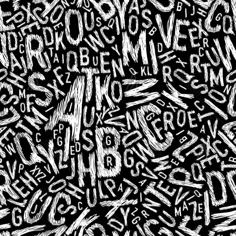 Alphabets — custom-size art design 5007359