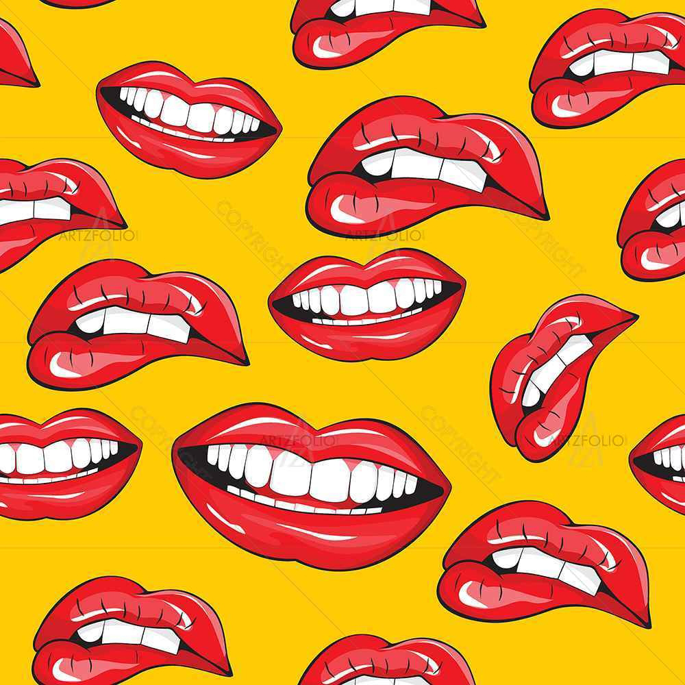 Lips D2 — custom-size art design 5007361