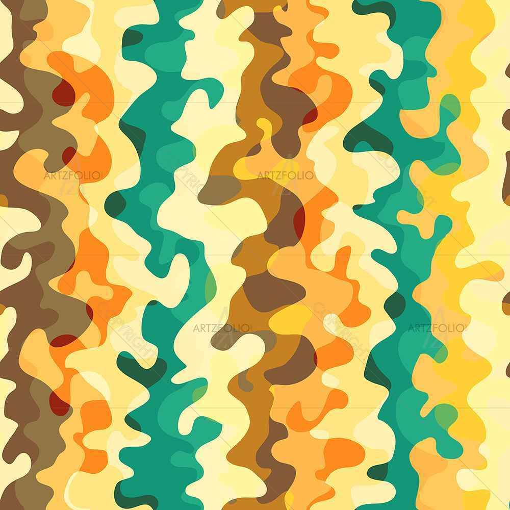 Curved Lines — custom-size art design 5007368