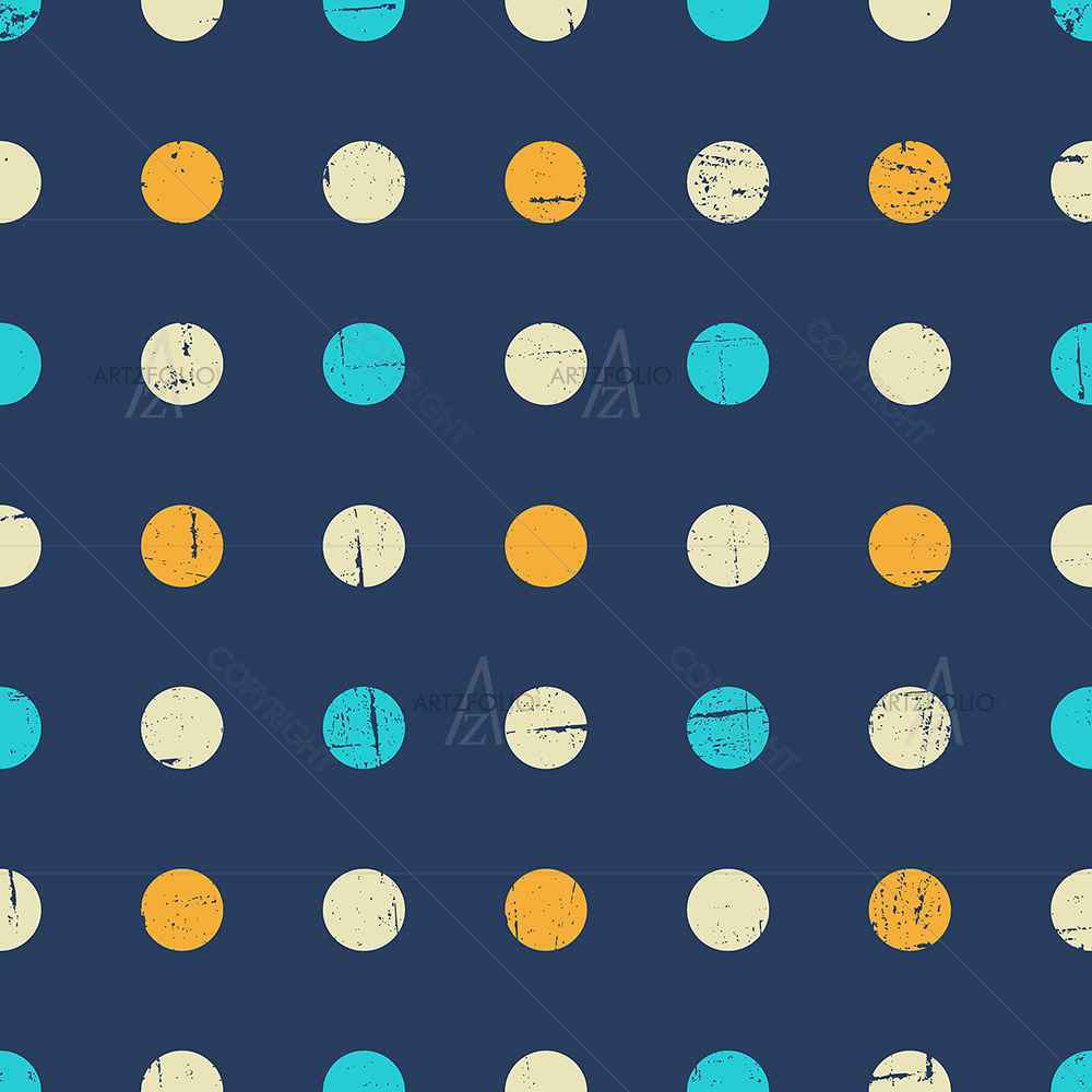 Polka Pattern — Abstract custom art by ArtzFolio