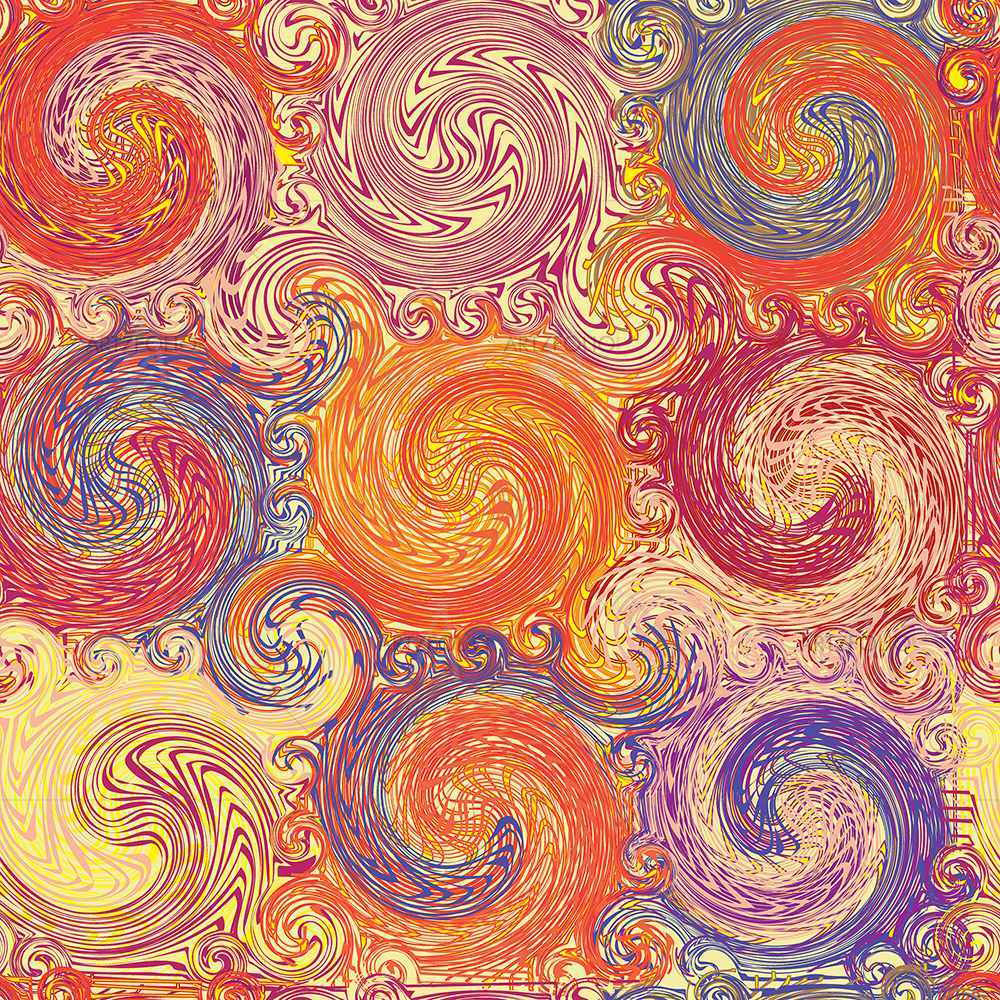 Grunge Swirls — custom-size art design 5007392