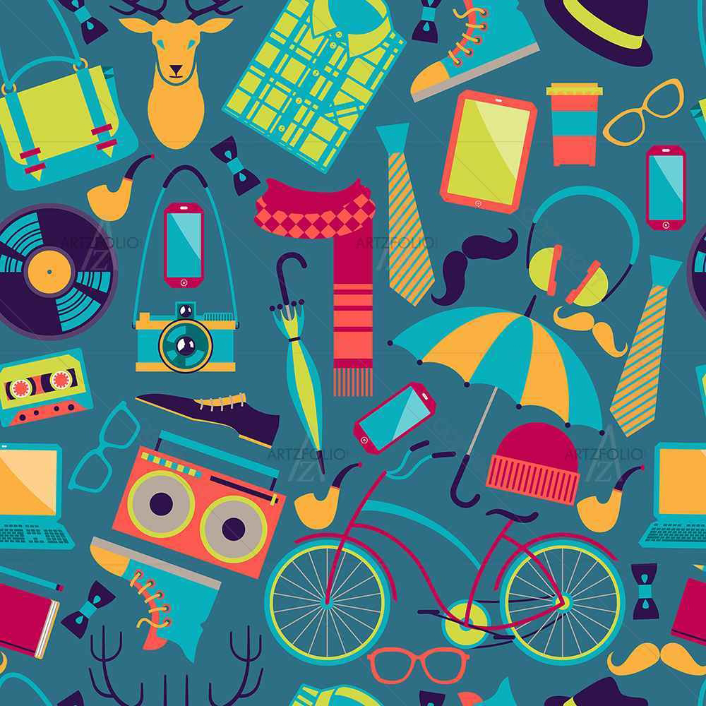 Hipster — custom-size art design 5007393