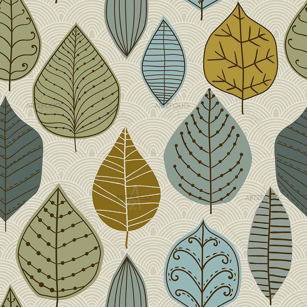 Autumn Leaf D1 — custom-size art design 5007405