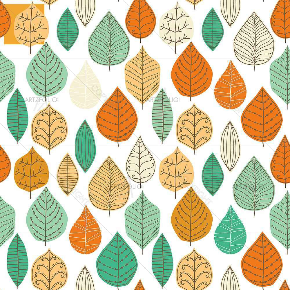 Leaf Art D1 — custom-size art design 5007407