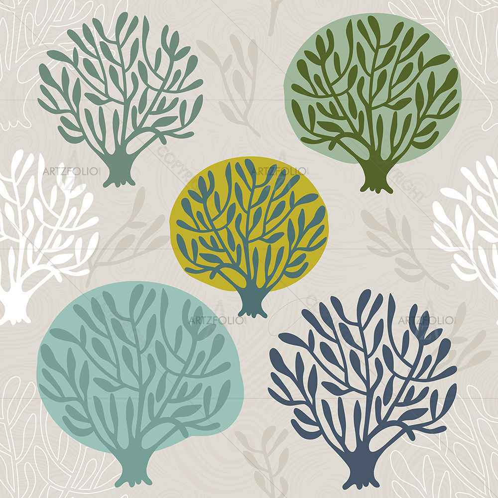Leaf Art D2 — custom-size art design 5007410