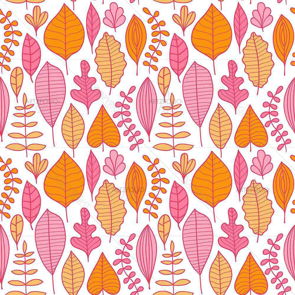 Leaf Art D5 — Abstract custom art by ArtzFolio