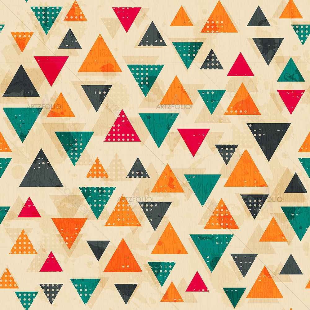 Vintage Triangle D1 — custom-size art design 5007432