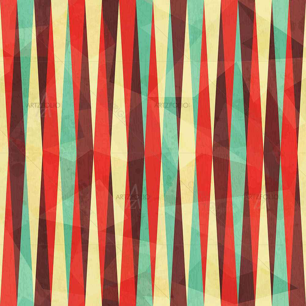 Vintage Rhombus — custom-size art design 5007434