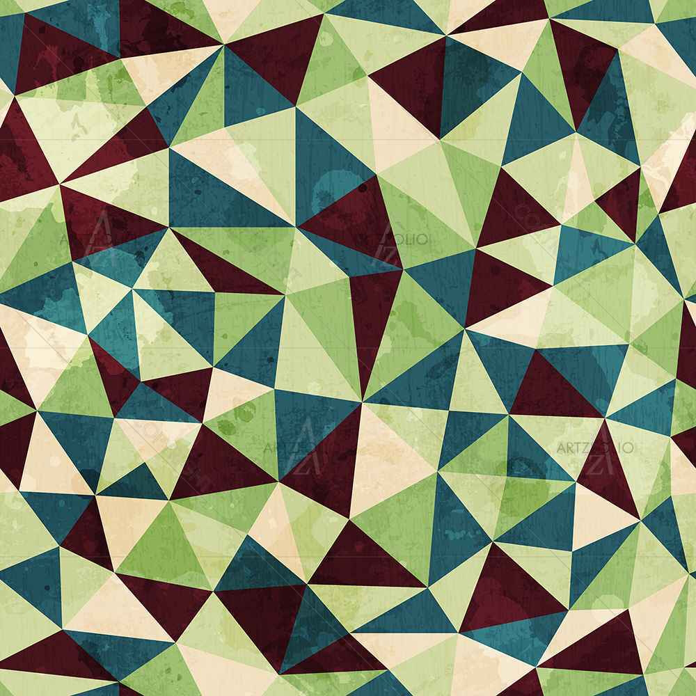Grunge Triangle D4 — custom-size art design 5007437