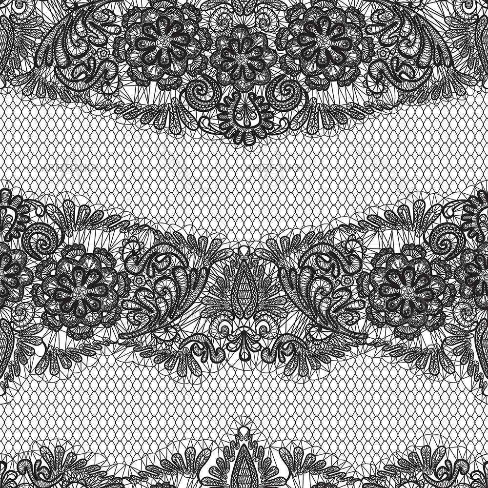 Black Lace — custom-size art design 5007455