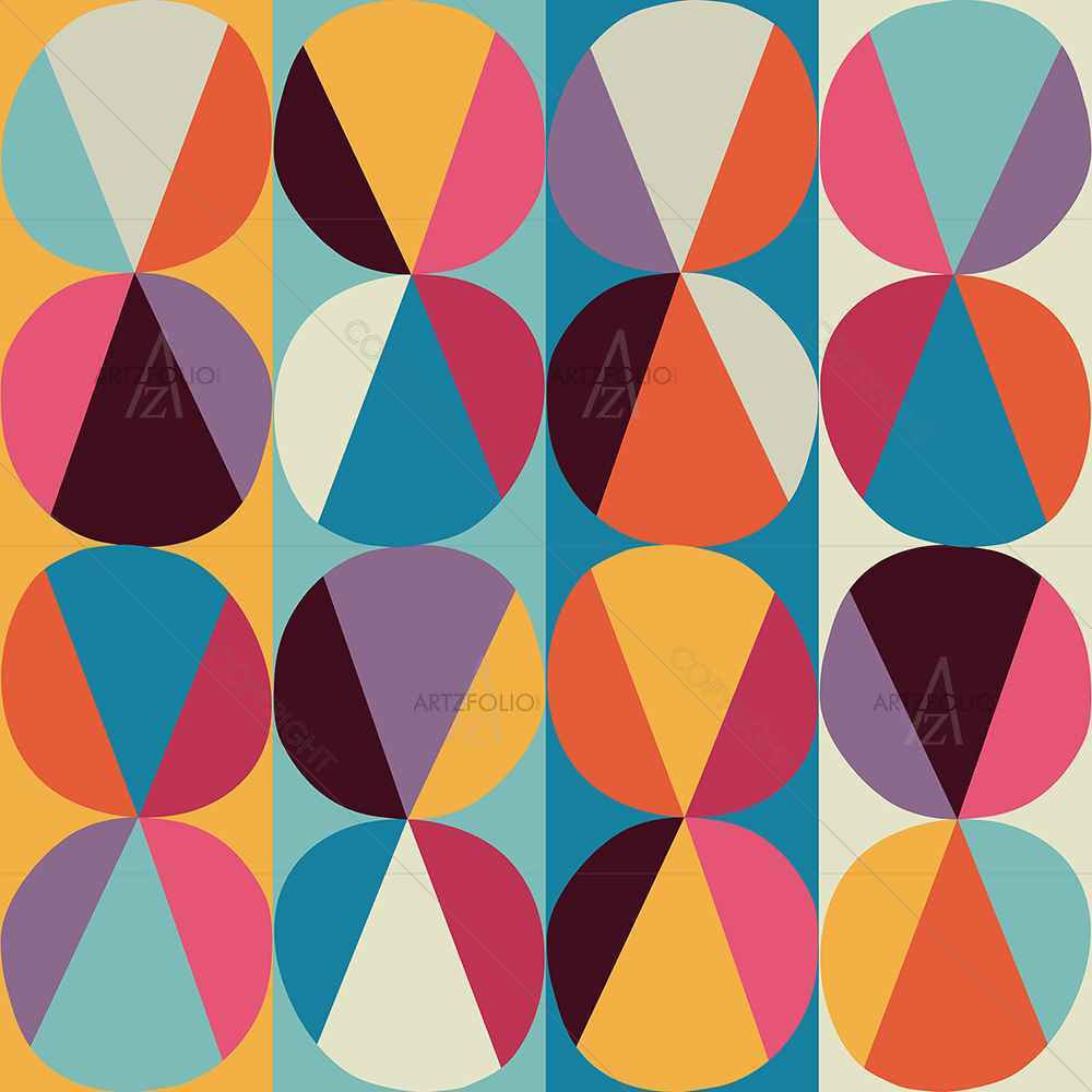 Geometric Ornament D1 — custom-size art design 5007471