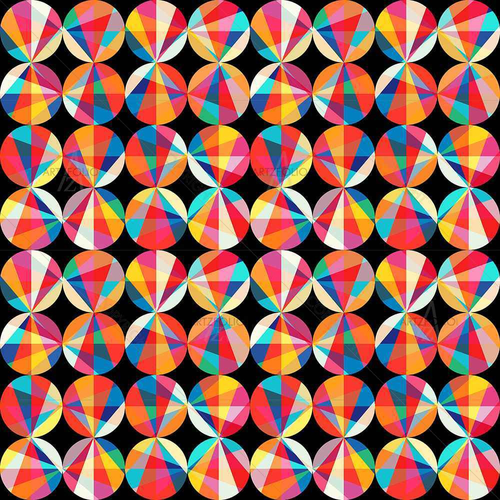 Geometric Ornament D2 — Abstract custom art by ArtzFolio