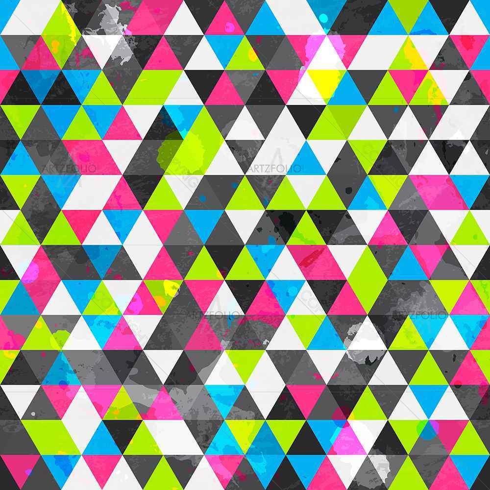 Grunge Triangle D5 — custom-size art design 5007492
