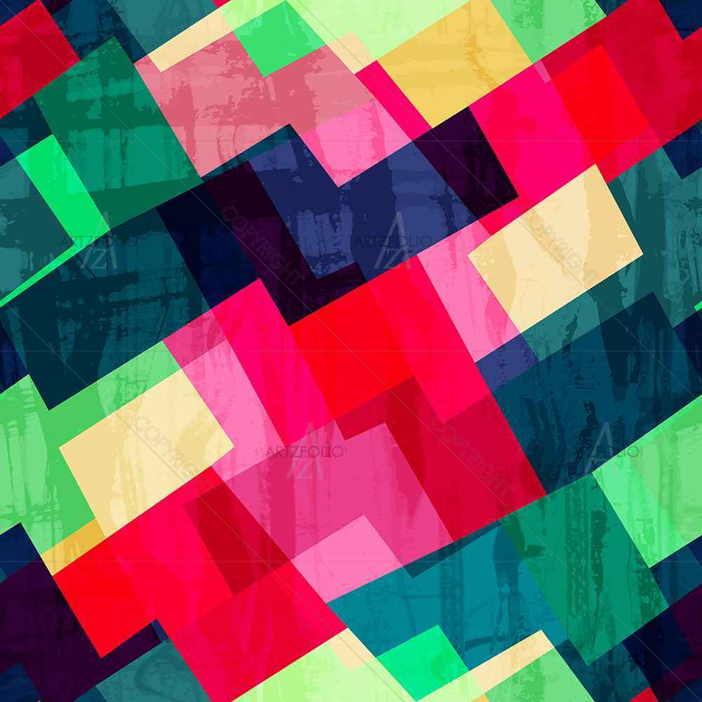 Mosaic D2 — Abstract custom art by ArtzFolio