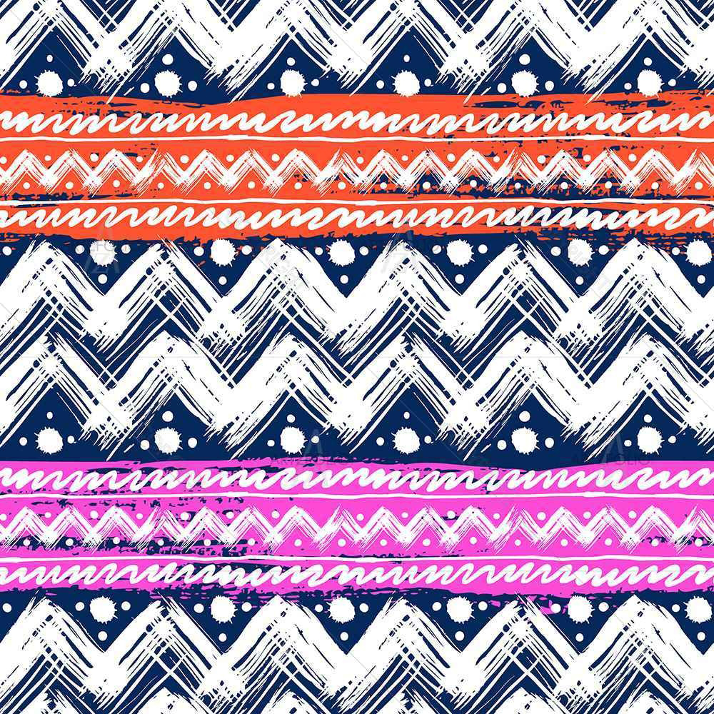 Bold Zigzag — custom-size art design 5007506