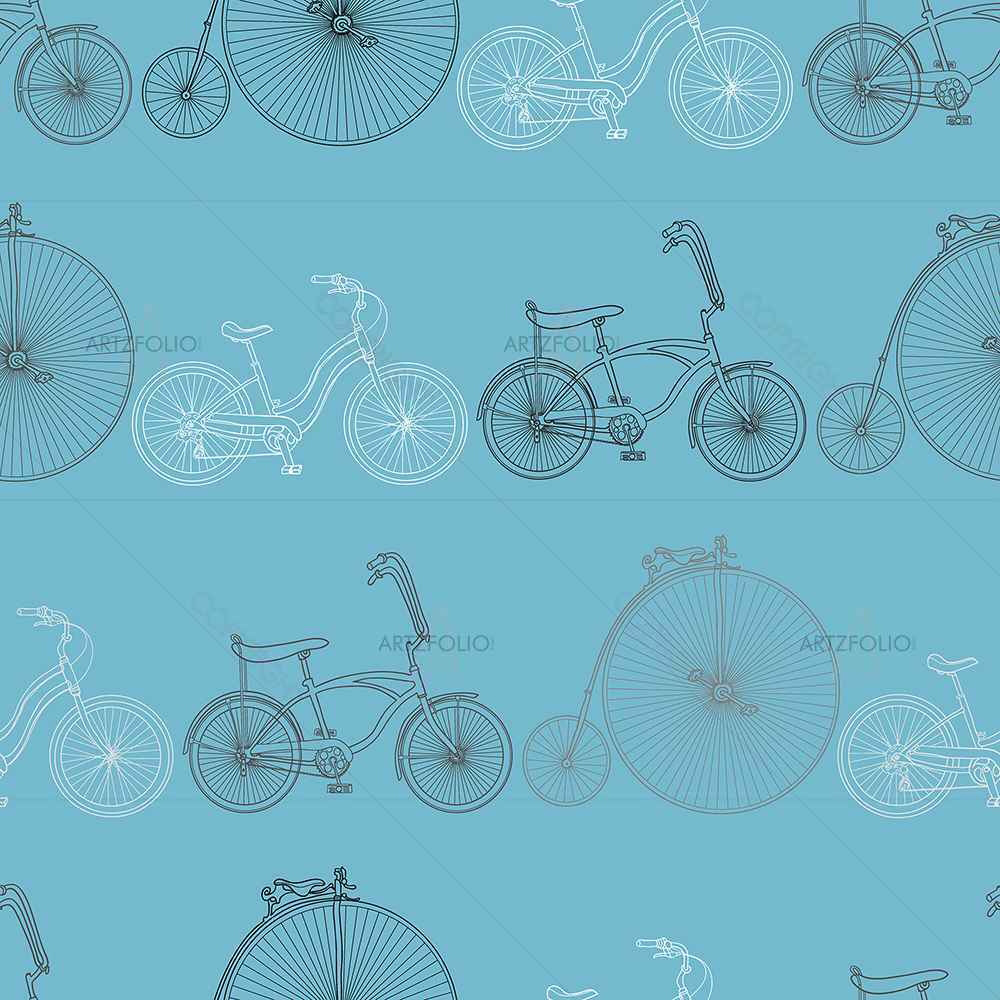 Bicycles D2 — Automobiles custom art by ArtzFolio