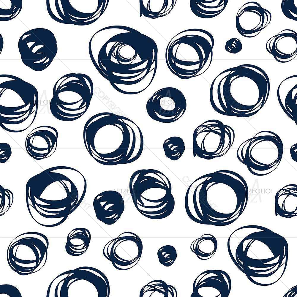Doodle Contrast — custom-size art design 5007525