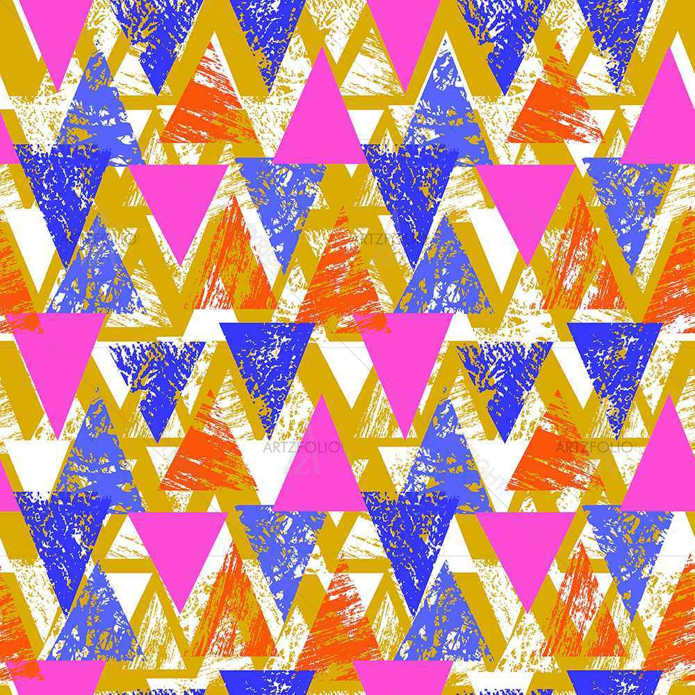 Geometrical Behaviour D3 — Abstract custom art by ArtzFolio