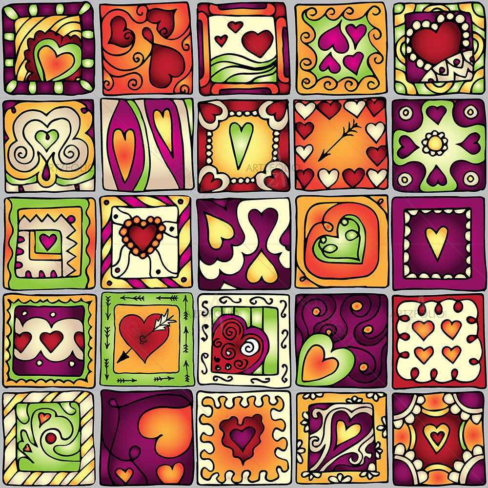 Doodle Drawing — Botanical custom art by ArtzFolio