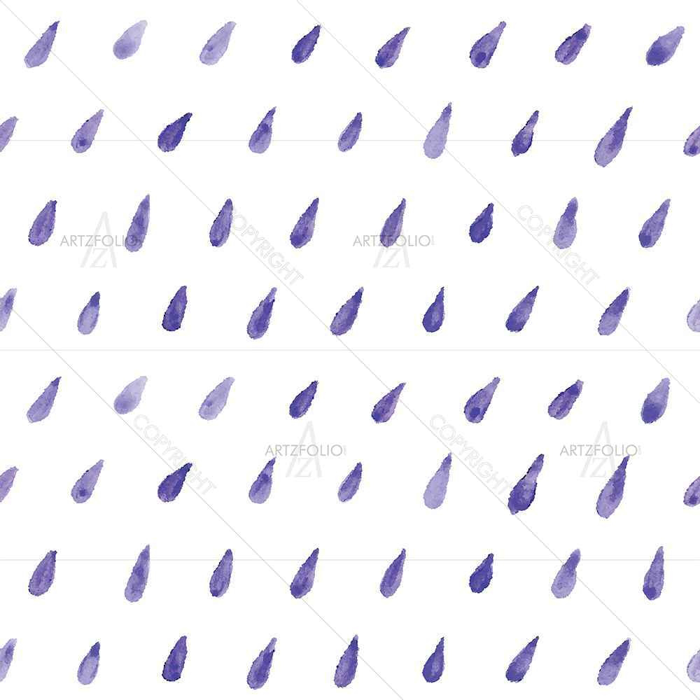 Watercolor Drops D2 — custom-size art design 5007560