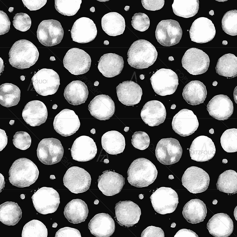 Painted Circles — Abstract custom art by ArtzFolio