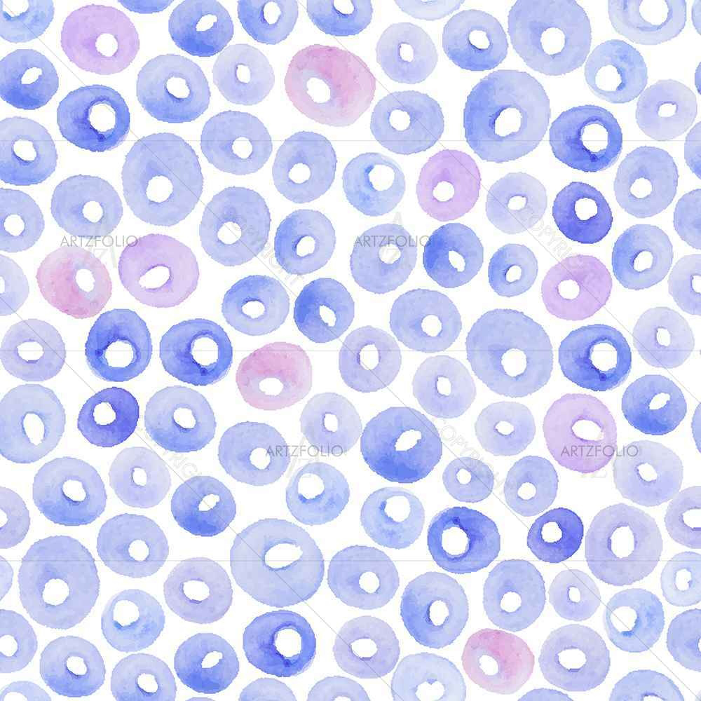 Watercolor Drops D4 — custom-size art design 5007572