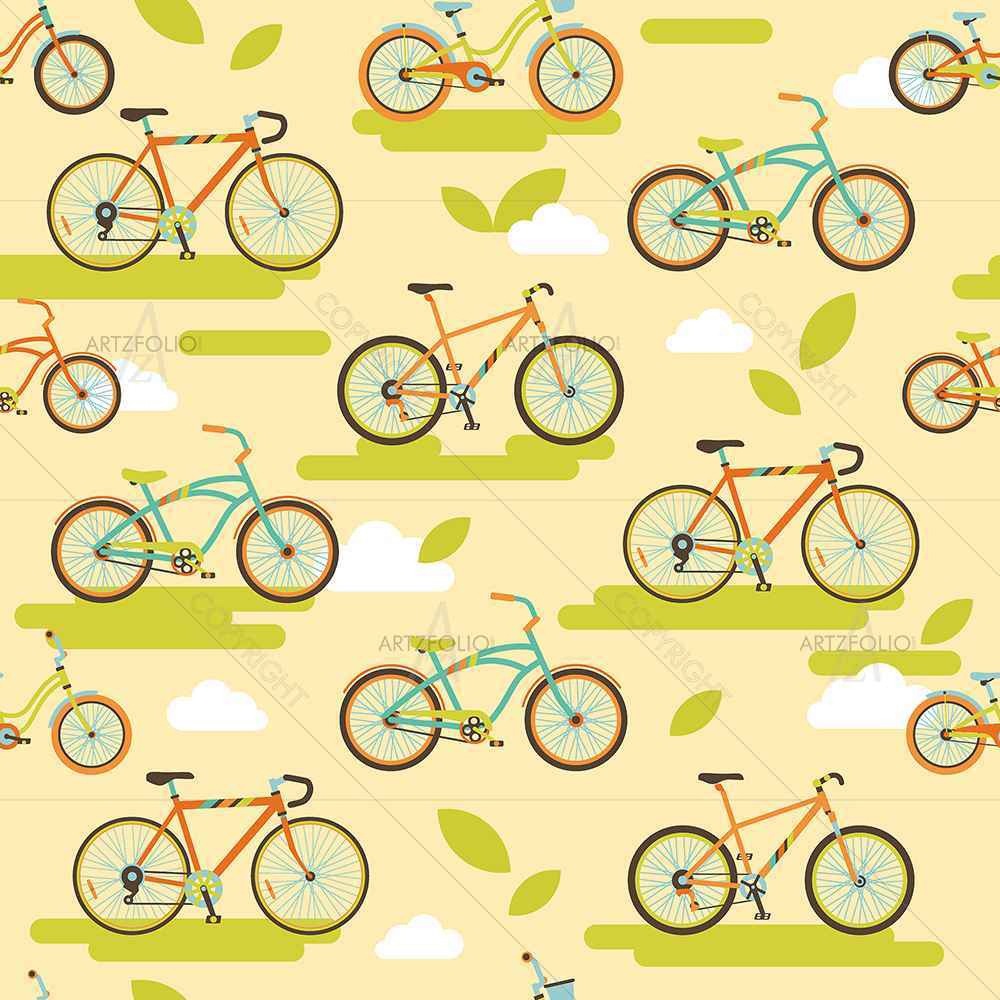 Bikes — Abstract custom art by ArtzFolio