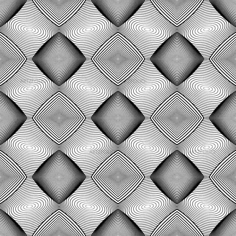 Monochrome Diamond D1 — custom-size art design 5007590