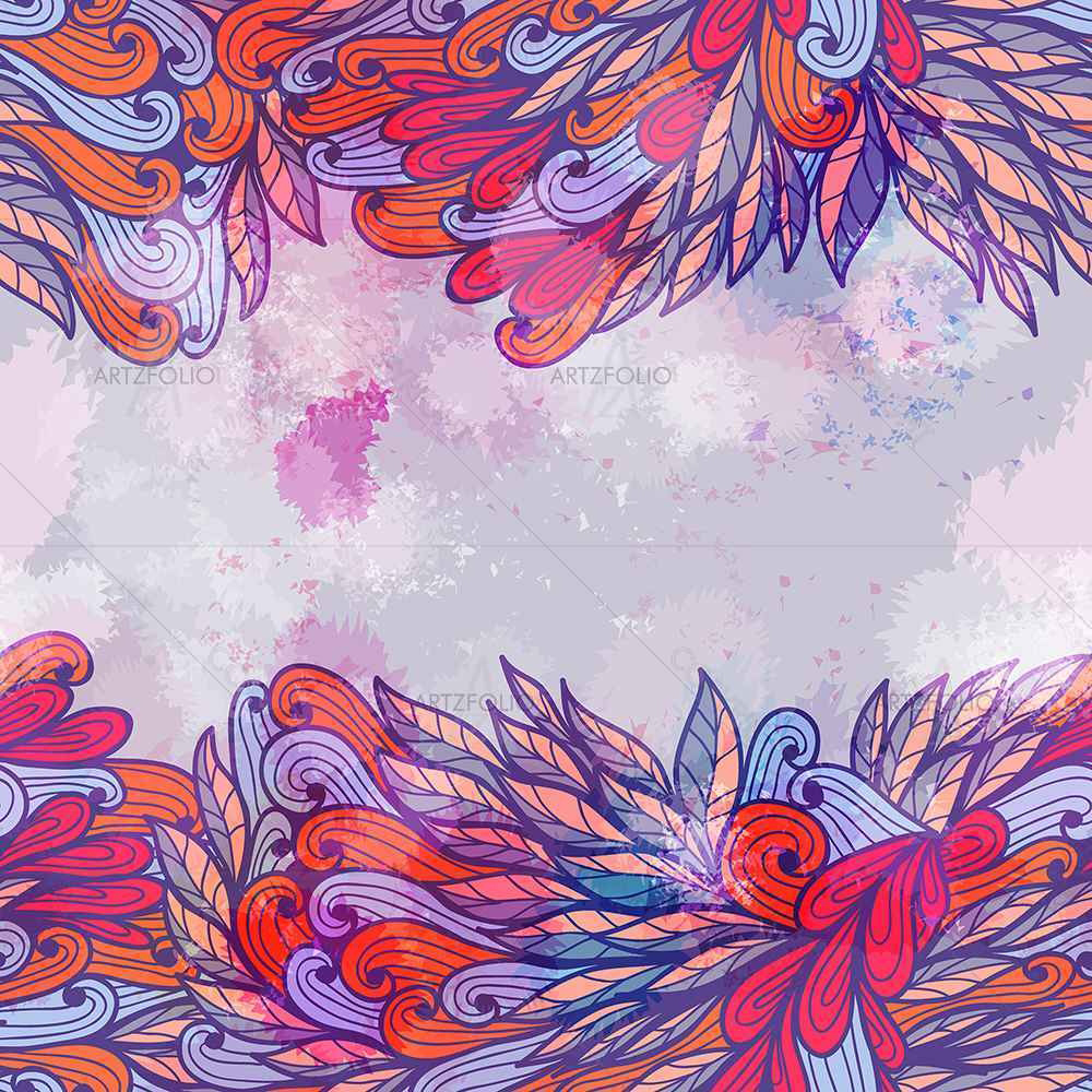 Pink & Violet Element — custom-size art design 5007591
