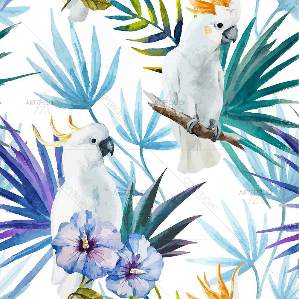 Tropic Parrot — custom-size art design 5007602