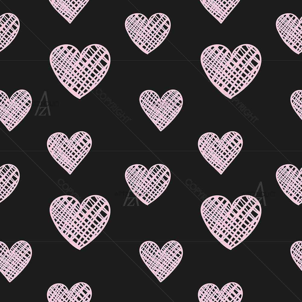 Blissful Hearts — Animated Cartoons custom art by ArtzFolio