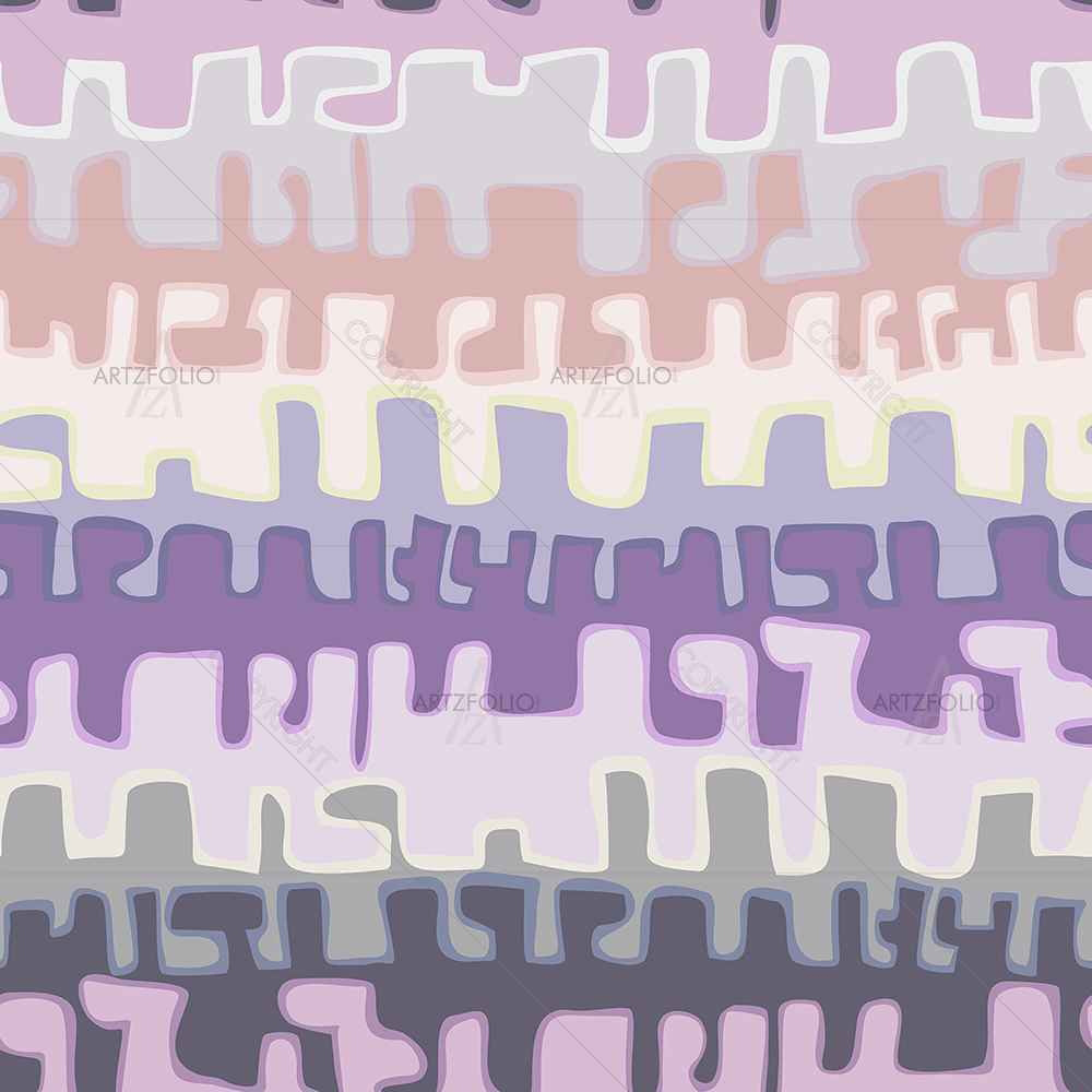 Brushstrokes & Stripes D2 — Abstract custom art by ArtzFolio