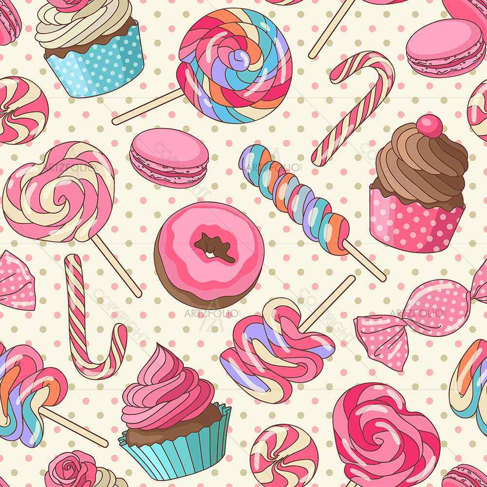 Yummy Lollipop Candy — Devotional custom art by ArtzFolio